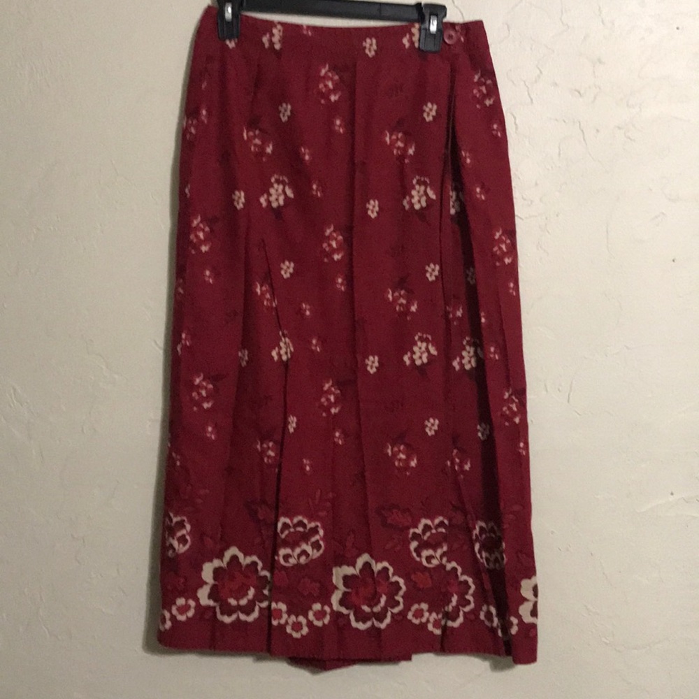 Eddie Bauer Wrap Skirt, Petite 6